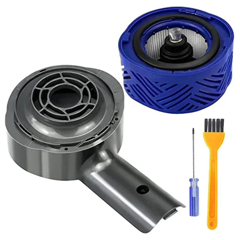 ABRG-모터 후면 커버 뒷면 커버 및 필터 교체 예비 부품 액세서리 Dyson V6 DC58 DC59 DC61 DC62 DC74 진공 청소