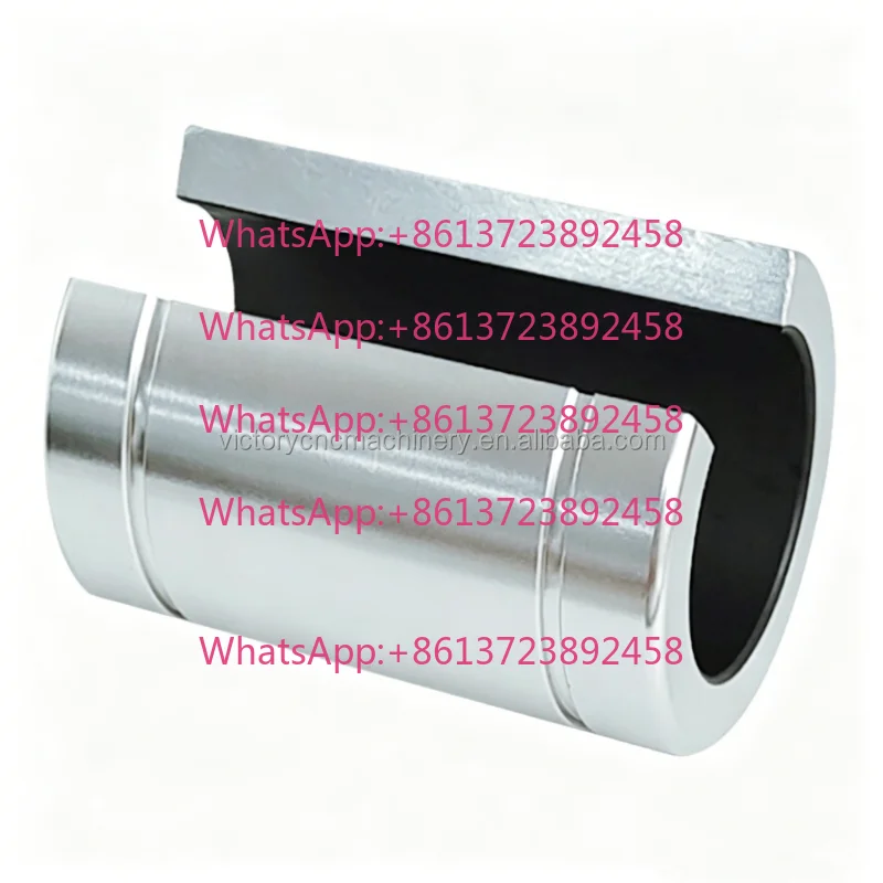 20x32x42mm OB-20-OP Self-Lubricating Open Split Linear Bearing Aluminum Housing PTFE Liner Linear Motion Bushing for Linear Rail