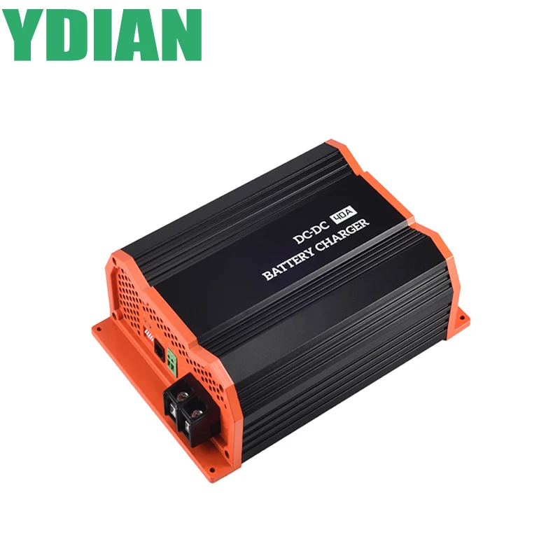 EV / RV / Camper car battery Charger DCDC 12V 20A 40A 60A Lead acid/Lithium/LiFePO4 Battery Charger 12.6V / 14.6V/14.7V Battery