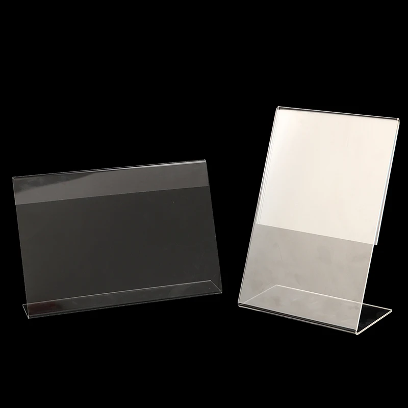 Transparent Acrylic Picture Frame Double Sided Photo Frame Idol Photocard Holder Desktop Ornament Photo