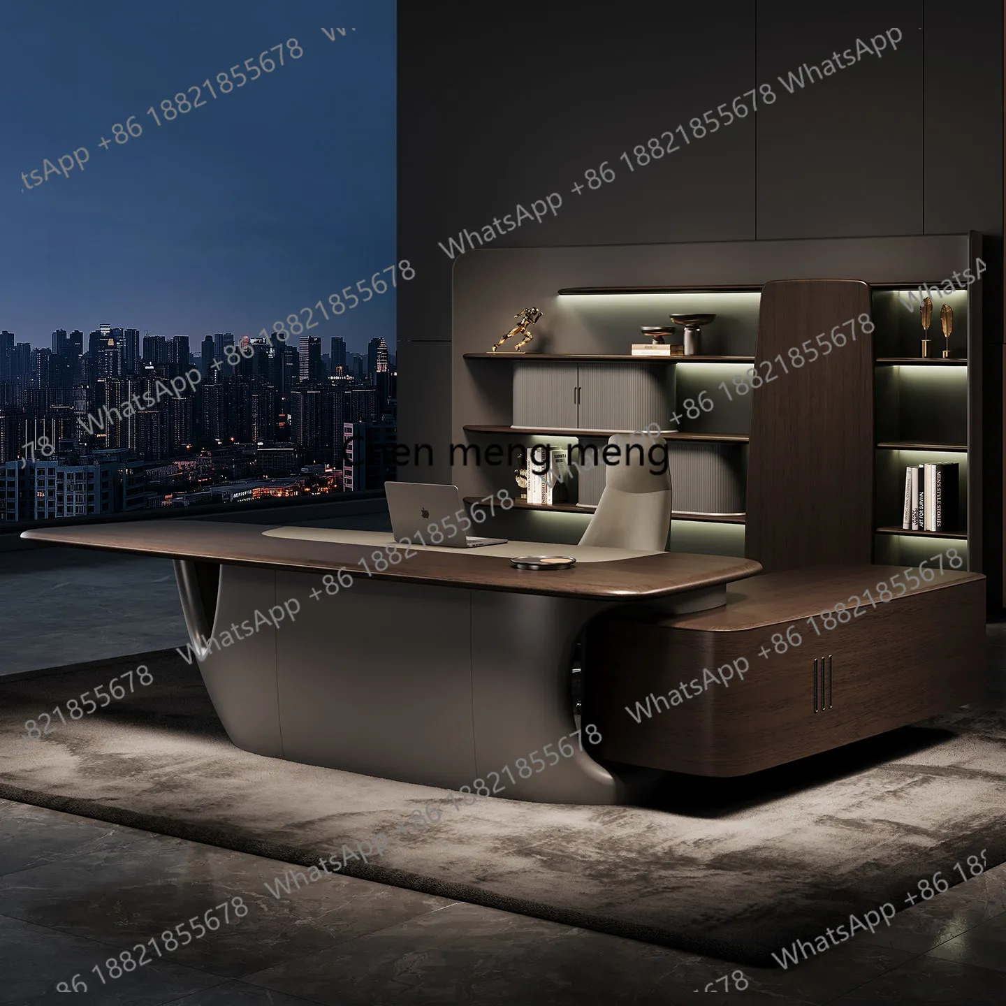 d178 Desk Designer President Desk Large Class Desk General Manager Office E0 Leadership Executive