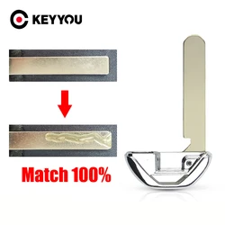KEYYOU With Cutting Service Smart Emergency Car Remote Key Uncut Blade For Honda Accord Crosstour Odyssey Civic Fit 2013 - 2016