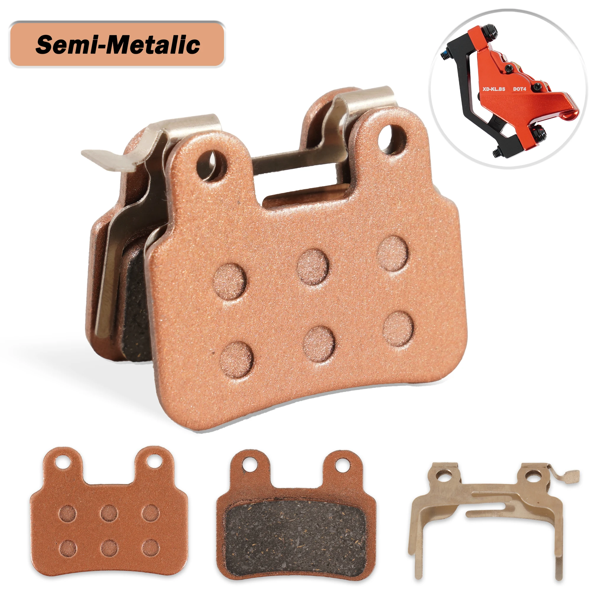 

Ebike Disc Brake Pads For XD-KLBS-DOTS Brake Calipers Pads Ebike Disc Brake Pads For XOD Brake Calipers