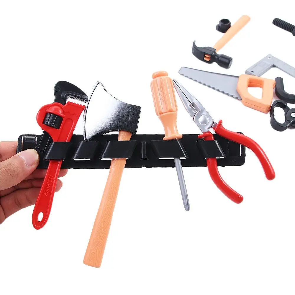 ألعاب تعليمية مفك براغي بلاستيكي آمن ألعاب التظاهر أدوات صيانة الأطفال مجموعة أدوات إصلاح المحاكاة