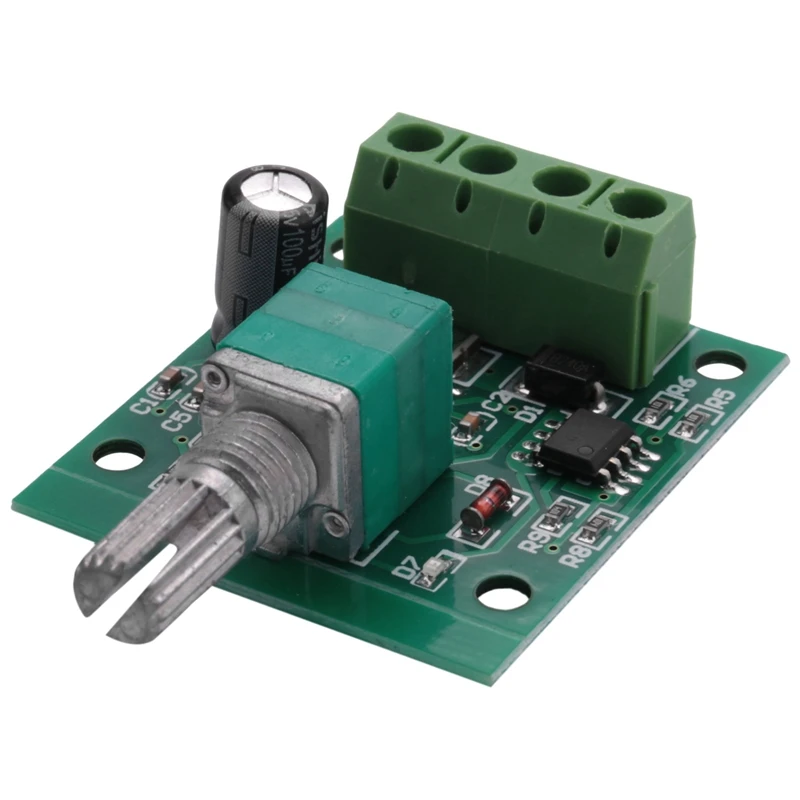 5PC DC 1.8V 3V 5V 6V 12V 2A PWM Motor Speed Controller Low Voltage Motor Speed Controller Adjustable Drive Module 1803BK