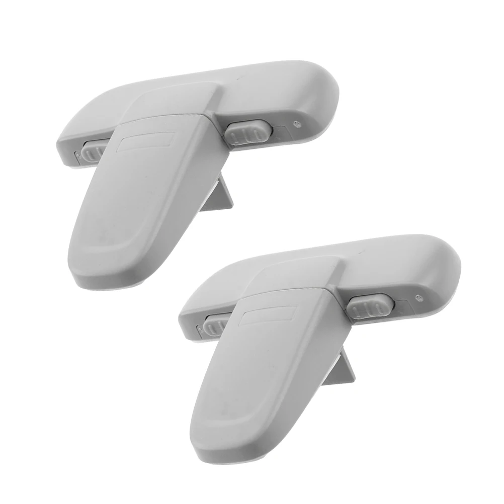 

2Pcs Anti Pinch Lock Safety Latch for Fridge Cabinet Door Drawer Childproof Baby Proof Home Security Fastener Equipment