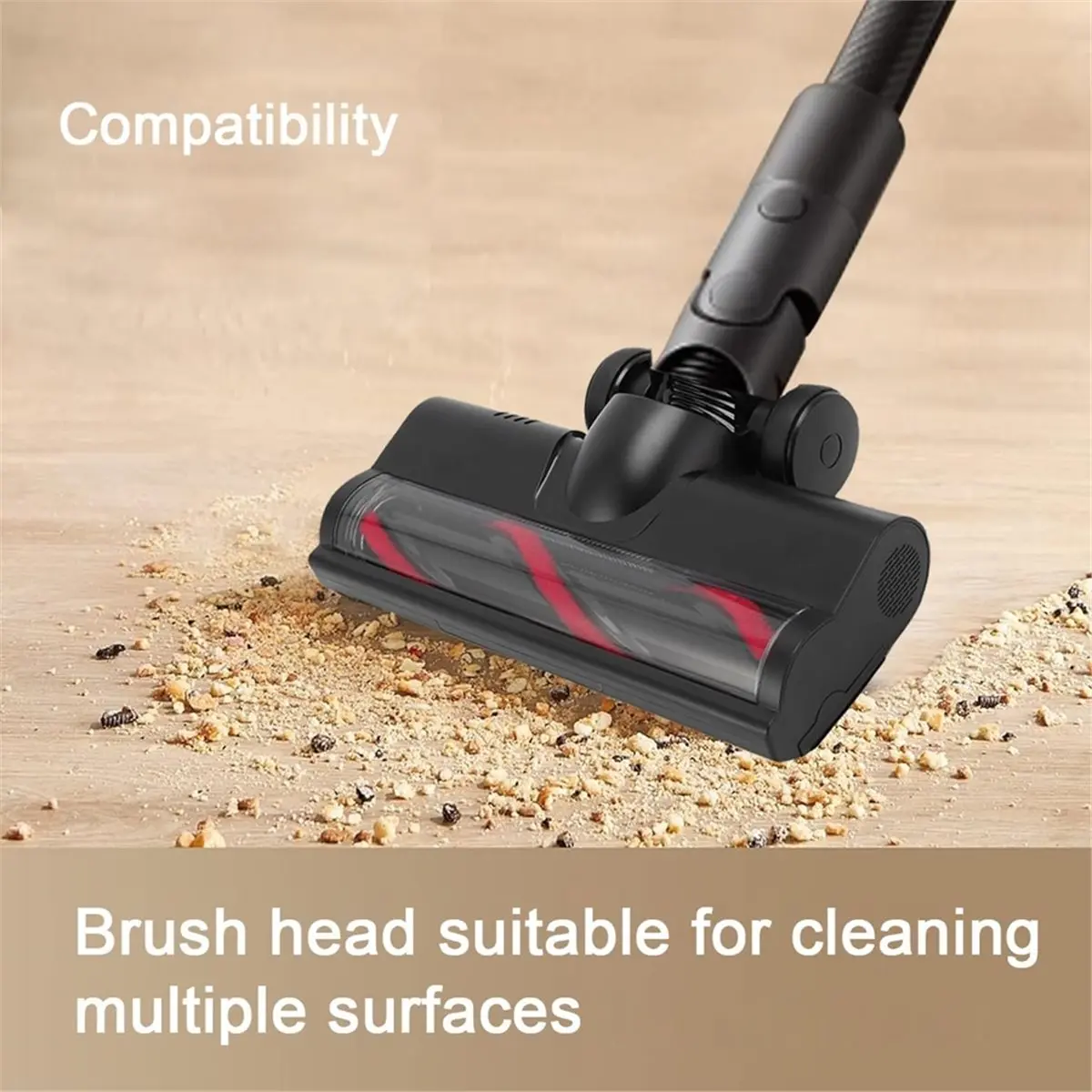 

Electric Brush for R20 T20 T30 R30 V12 V12 Pro T20 Pro V11SE R10, Turbo Brush with Quick Release for Hard Floors