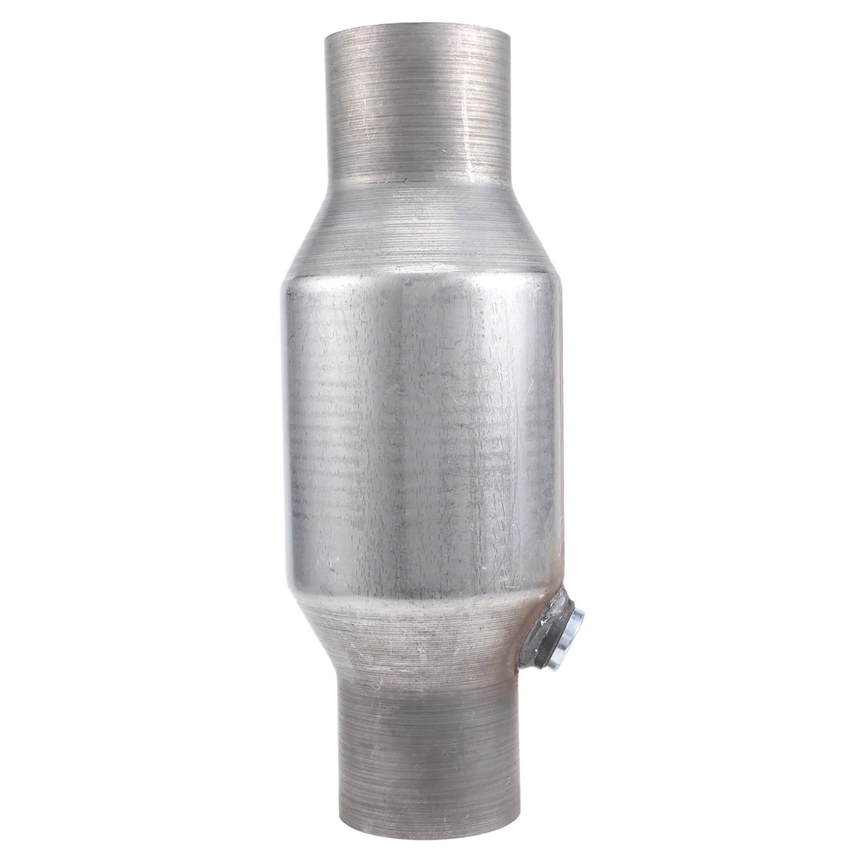 1Pcs 2.5inch Spun Universal Catalytic Converter High Flow Stainless Steel 425250 Exhaust Catalytic Converter