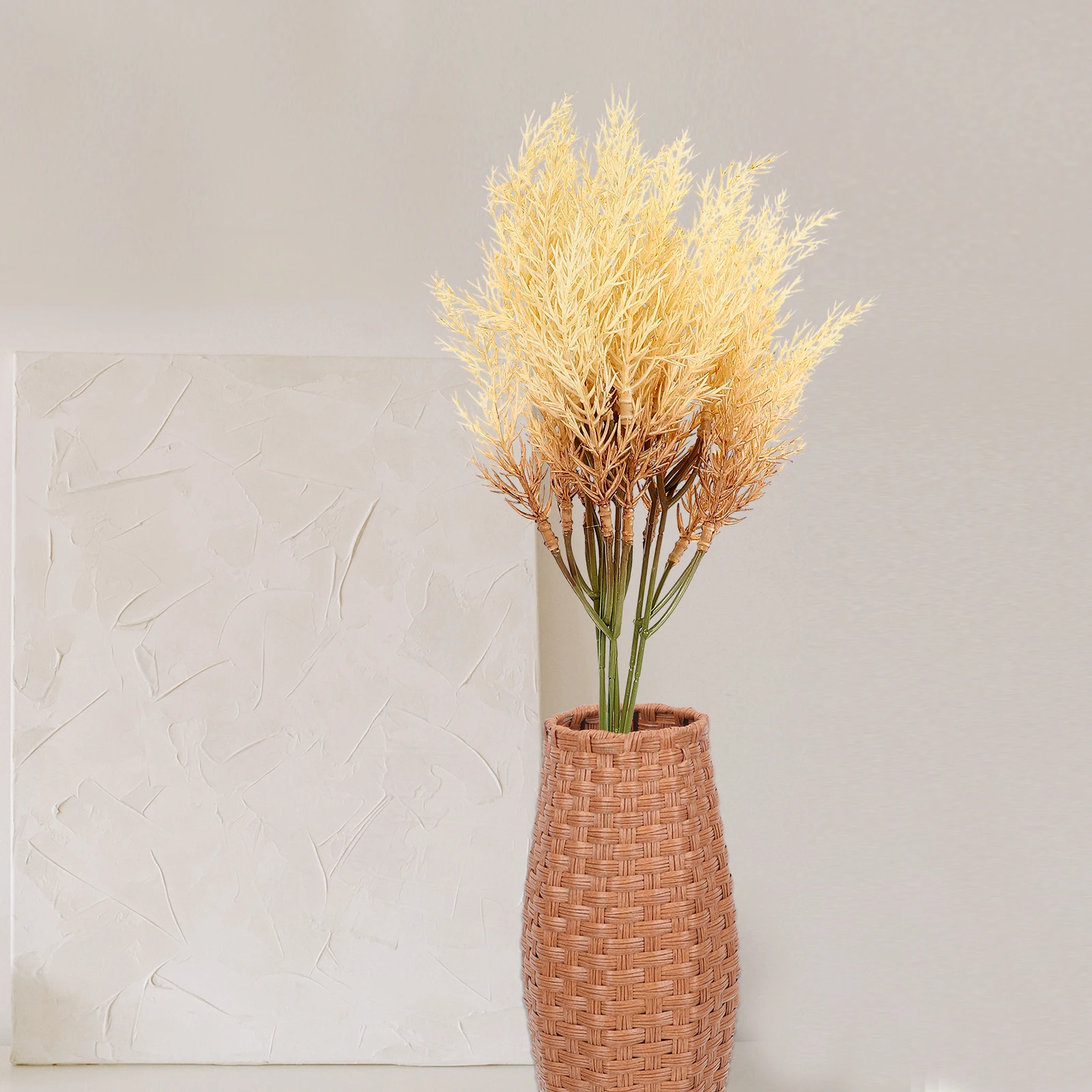 

Artificial Flower Decoration Lifelike Floral Bouquet Fake Flowers for Wedding Decorate Simulation Abs Indoor Realistic Supply