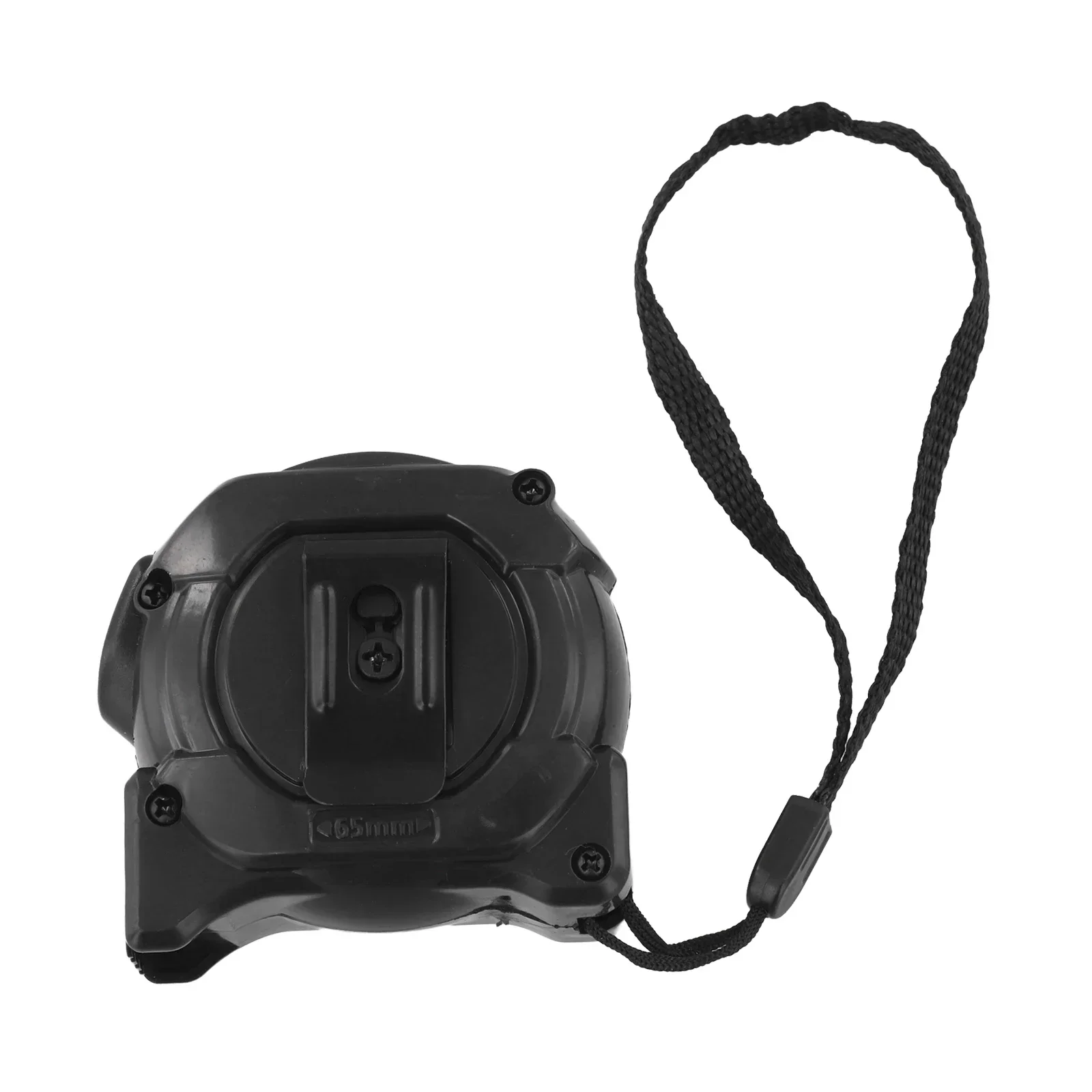 Dual Functionality Fluorescent Tape Measure Offering Quick Measurements and High Visibility in Challenging Lighting