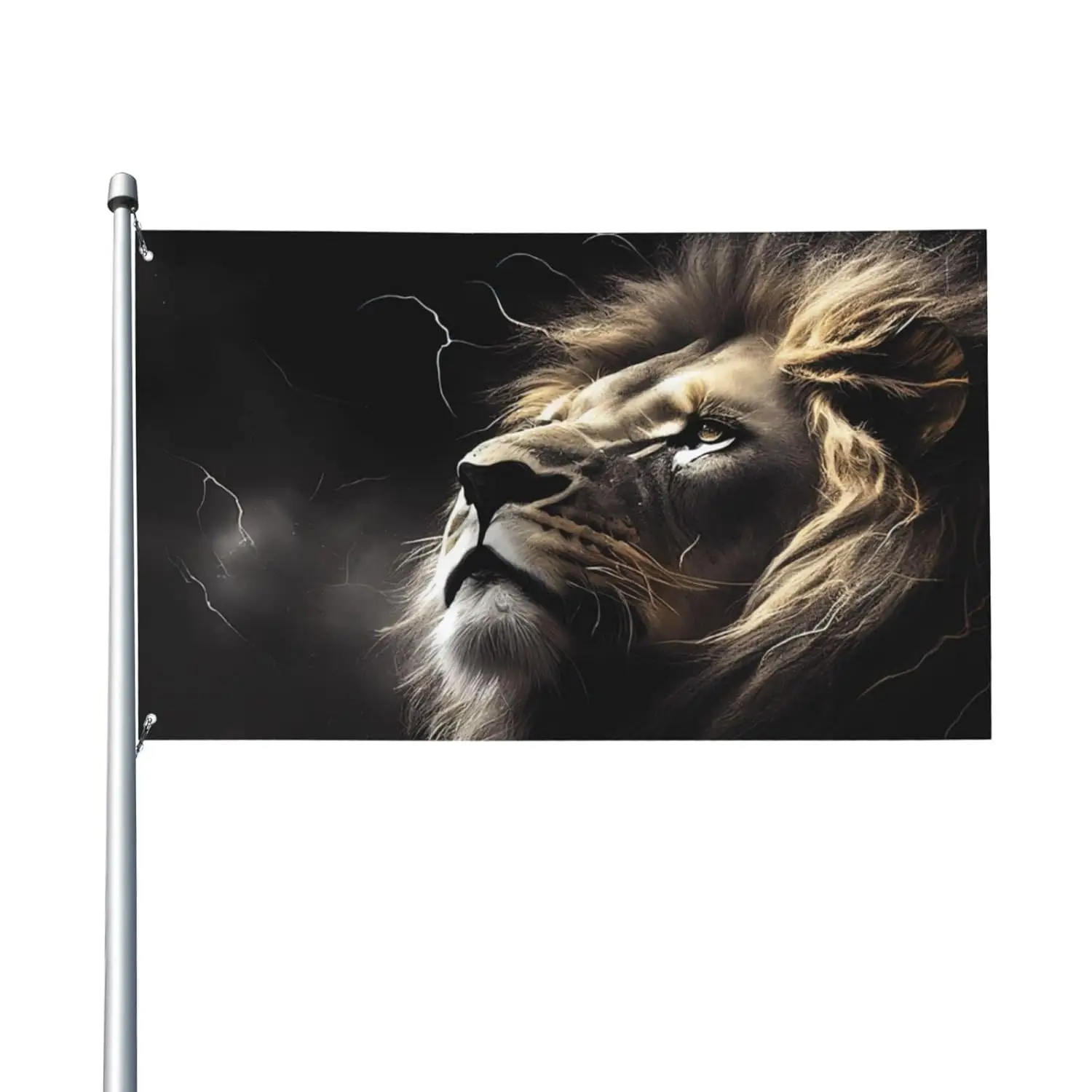 Lion Flag Tribe Of Judah Lion 3x5 Ft Decorative Flag Banner Suitable For Yard Outdoor Party Festivals