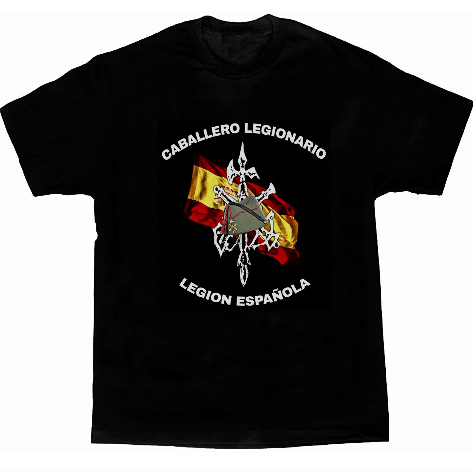 Caballero Legionario - Legion Española T-Shirt New Casual Short Sleeve 100% Cotton O-Neck Mens T-shirt Size S-3XL