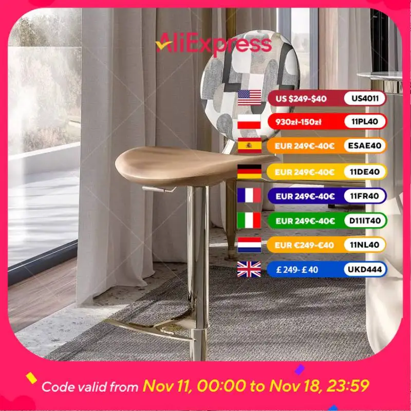 

Industrial Design Bar Chair Decorative Piece Ergonomic Swivel Bar Chair Counter Stools Foldable Silla De Escritorio Furniture