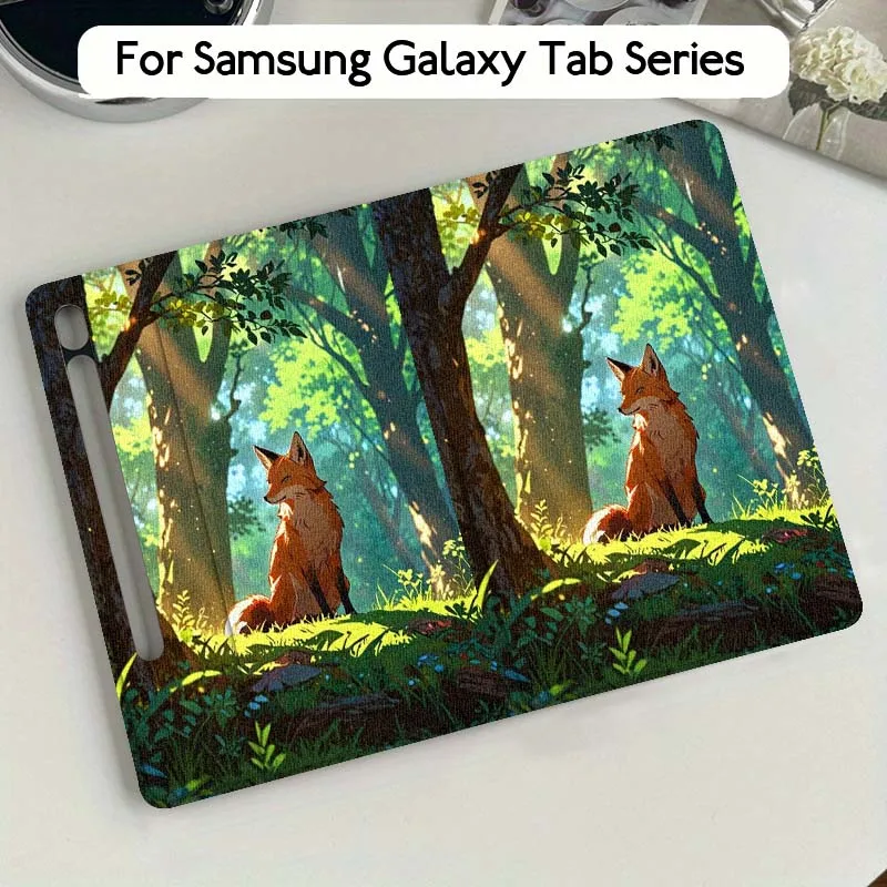 

Fox Popular Cute Art For Samsung Galaxy Tab S9 S10 S6 S7 S8 FE Plus Lite Inch Foldable Cover Tablet Case