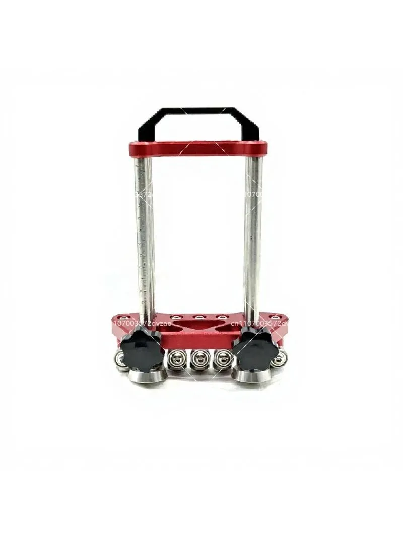 2-Station Metal Sheet Bending Roller, Roofing Tool with Folding & Hemming, Portable Hand Operated