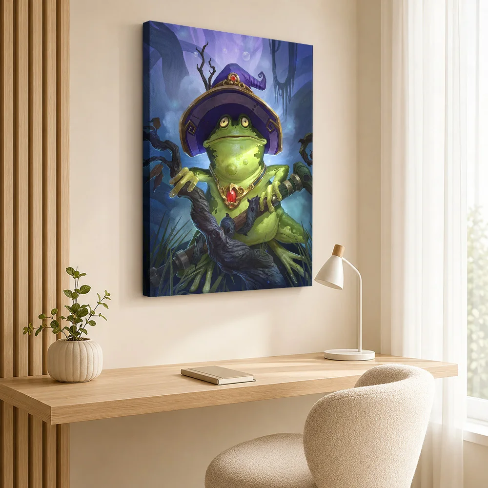 Witchs Apprentice Canvas Painting Posters Atmospheric Style Wall Decor With Customized Photo For Home Office Ideal Birthday Gift