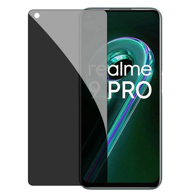 

2PCS Tempered Glass For Realme 9 Pro Plus Anti Spy Privacy Protective Film Screen Protector For Realme9 Pro Plus