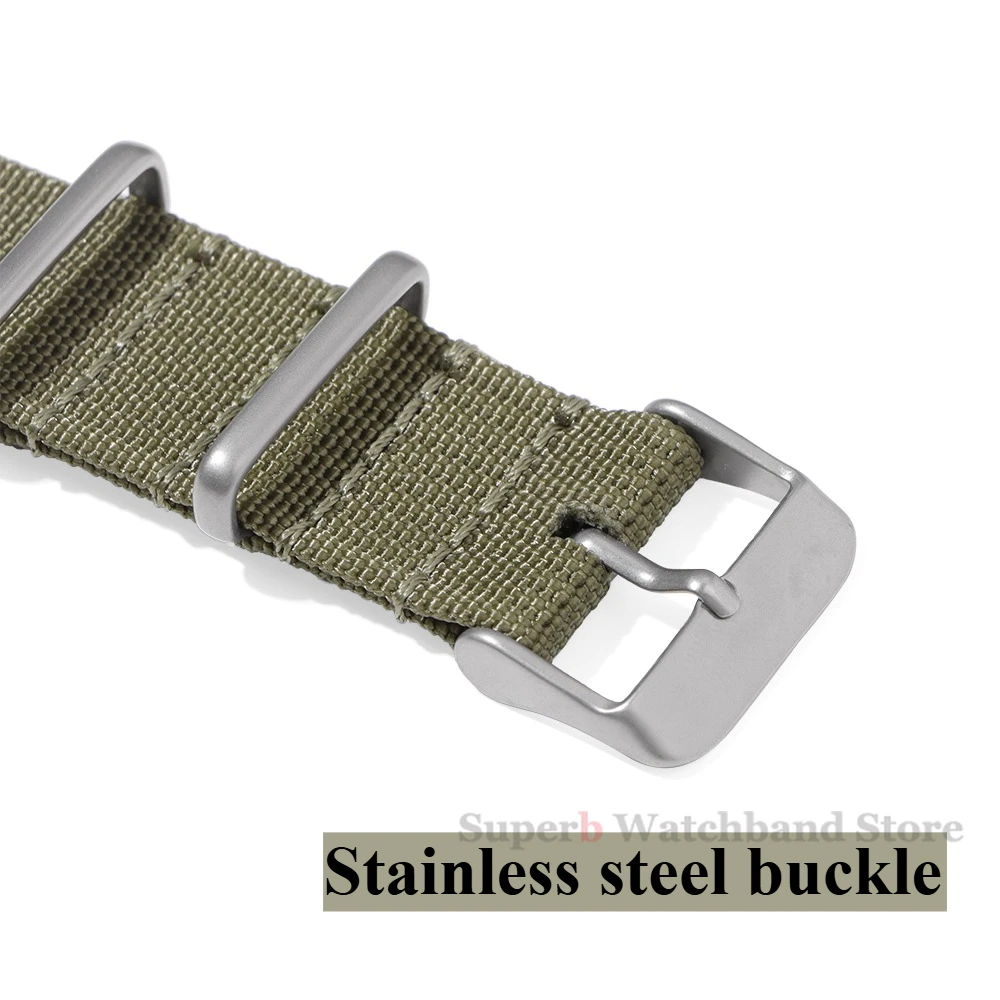 Нейлоновый ремешок премиум-класса для часов Omega 18 мм, 20 мм, 22 мм, ребристый ремешок для Seiko, сменный ремешок для часов из баллистической ткани, аксессуары