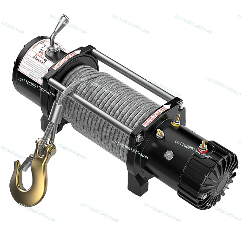 

Portable 12,000 Lb Small Vehicle Electric Crane Miniature Marine Winch 12v24v Electric Winch