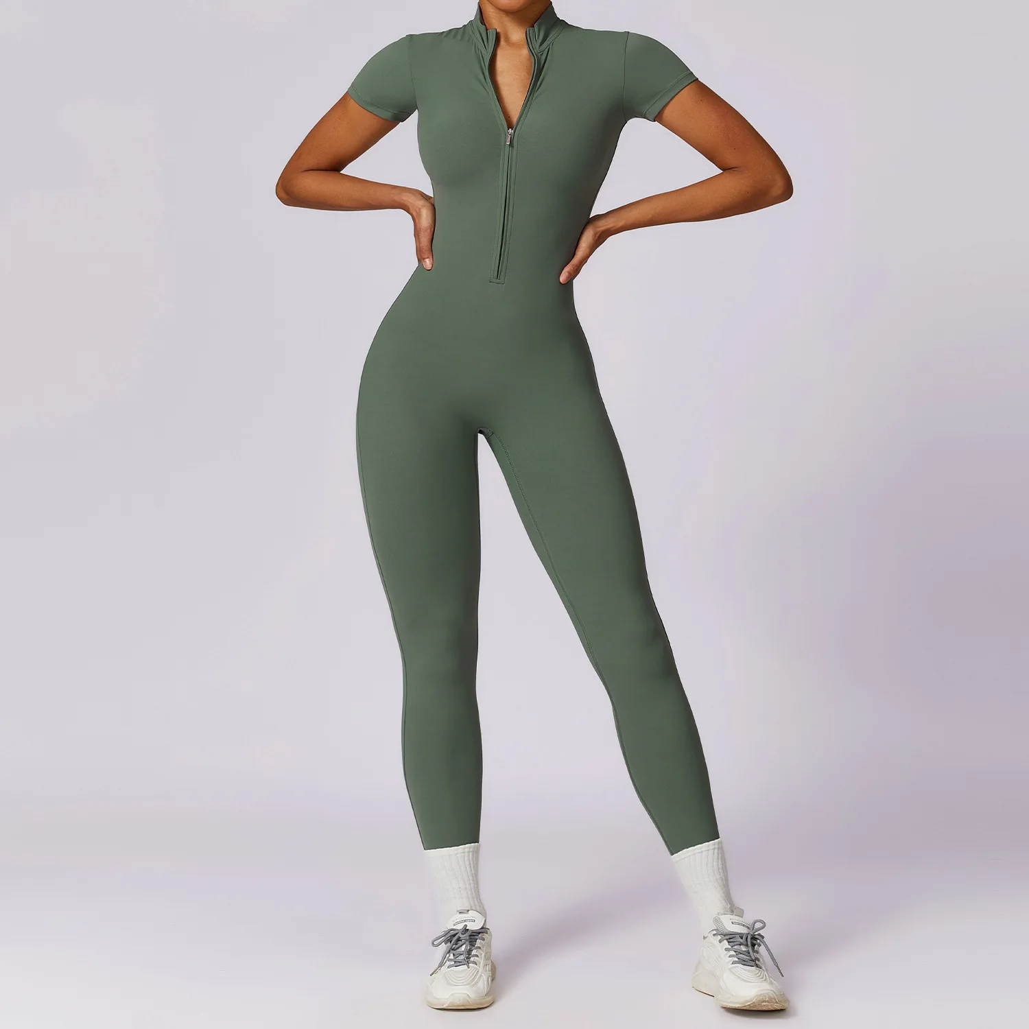 

Fitness Jumpsuits Women One Piece Pants Sportswear Tight Active Wear Romper Workout Jogger Athletic Leggings Sports Bodysuit