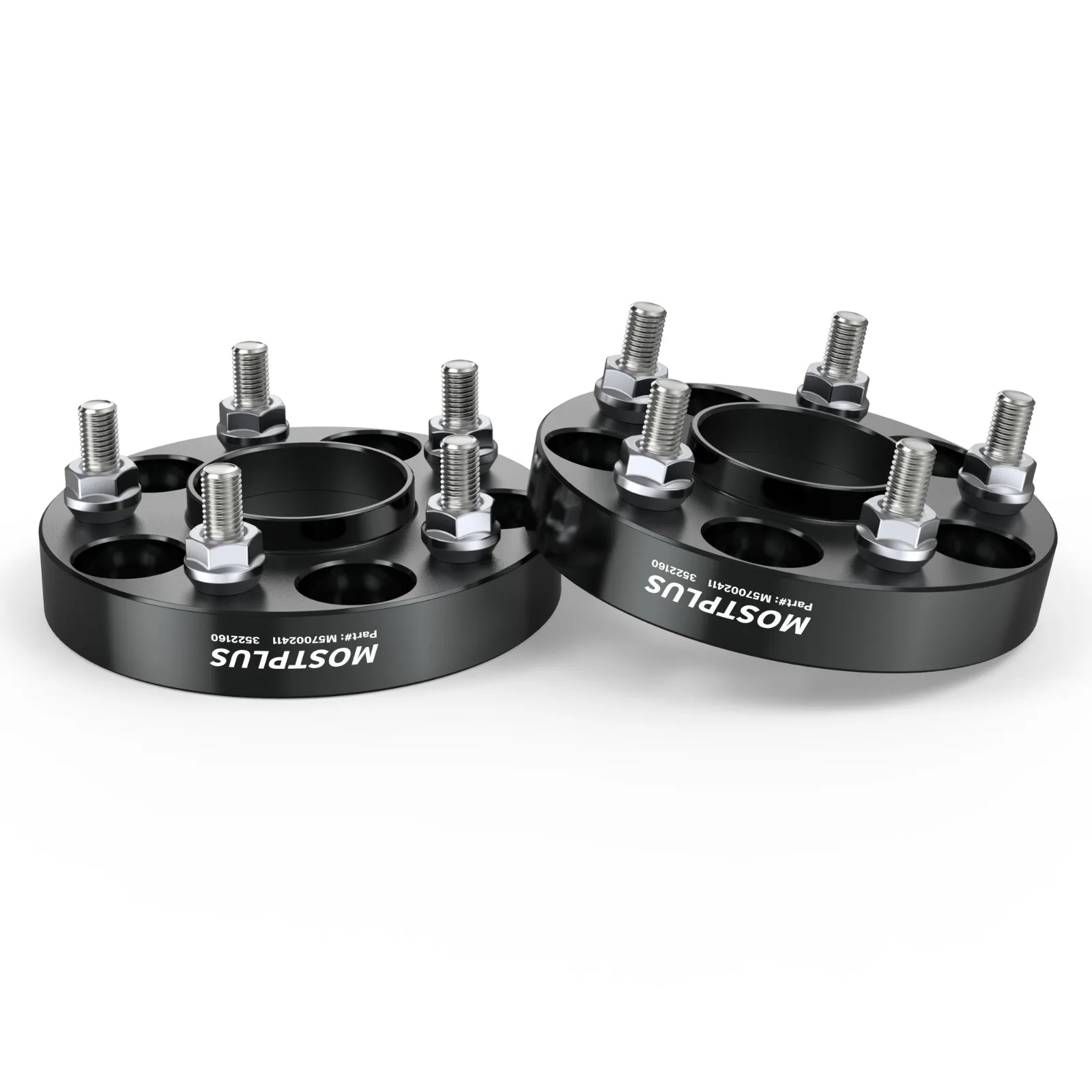 4 1" (25mm) Hubcentric Wheel Spacers 5x4.5 5x114.3 For Nissan 350Z 370Z Infiniti