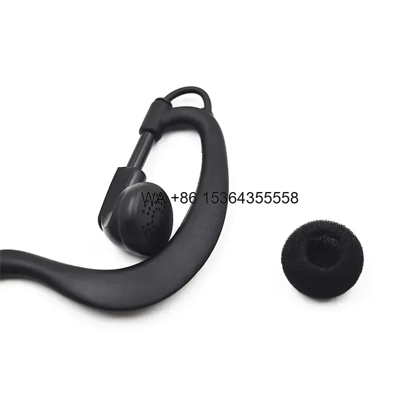 Wmwmnu Earpiece Headset Microphone for DP2400e DP2600e XiR P6600i P6608i P6620i E8600 MTP3150 MTP3500 Two Way Radio