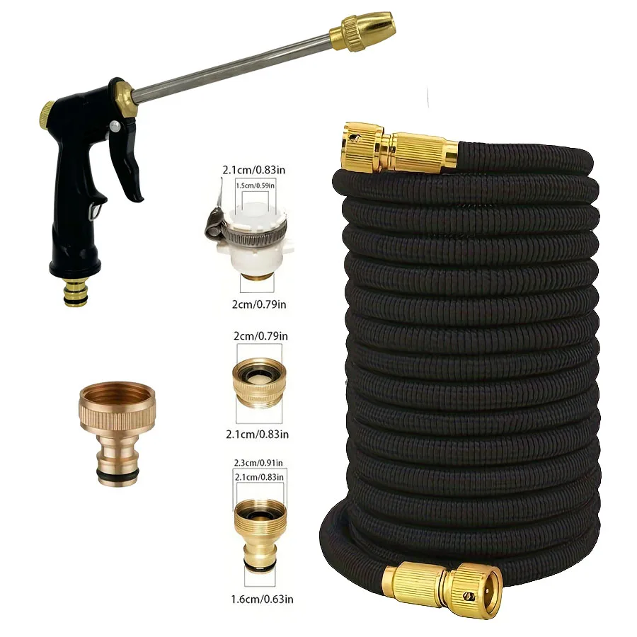 

Durable high-pressure garden hose, garden expansion irrigation pipe, flexible magic hose, expandable magic hose