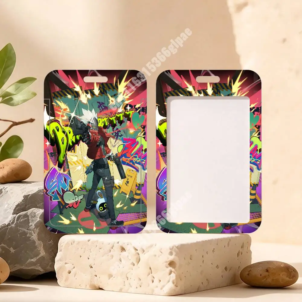 ZZZ Billy Kid Zenless Zone Zero Plastic Card Holder Staff ID Card Clear Transparent Campus Access Name Tag
