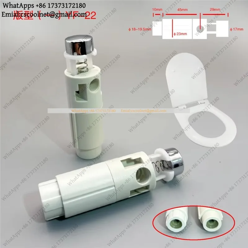 Toilet Seat Damper Hinge Buffer Slow Close Oil Core Replacement L24145