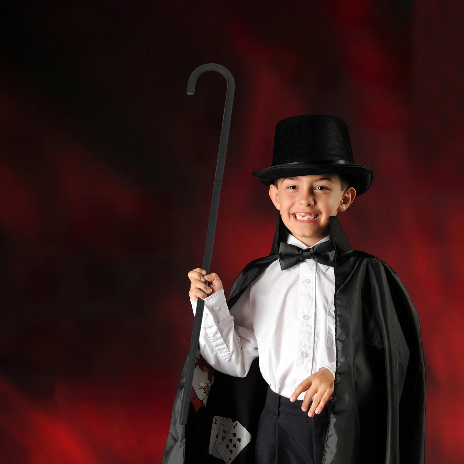 

4pcs Performer Cane Vintage Plastic Walking Stick For Halloween Cosplay Party Stage Props Fancy Costume Accessory Decor