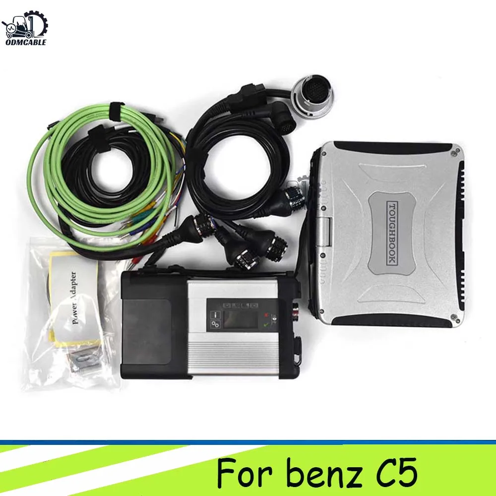 Full Set Cf19 + c5 Star Plus Star Diagnosis Tool Support Car Truck Full Function Same Mb c4 Plus