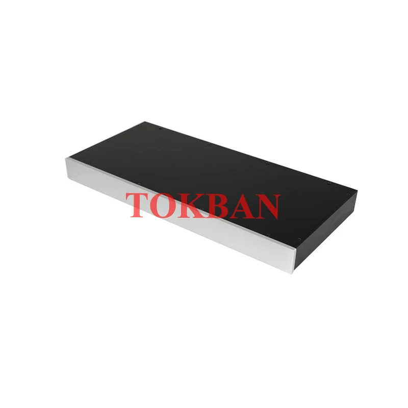 Tokban Audio 19-inch 1U Standard Chassis Rackmount All-Aluminum Industrial Control Chassis Box Shell