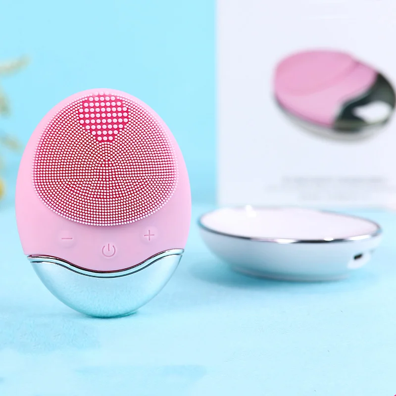 

Silicone Cleaning Pad Wash Face Facial Exfoliating Brush Spa Skin Scrub Cleanser Deep Washing Tools Massager Beauty Instrument
