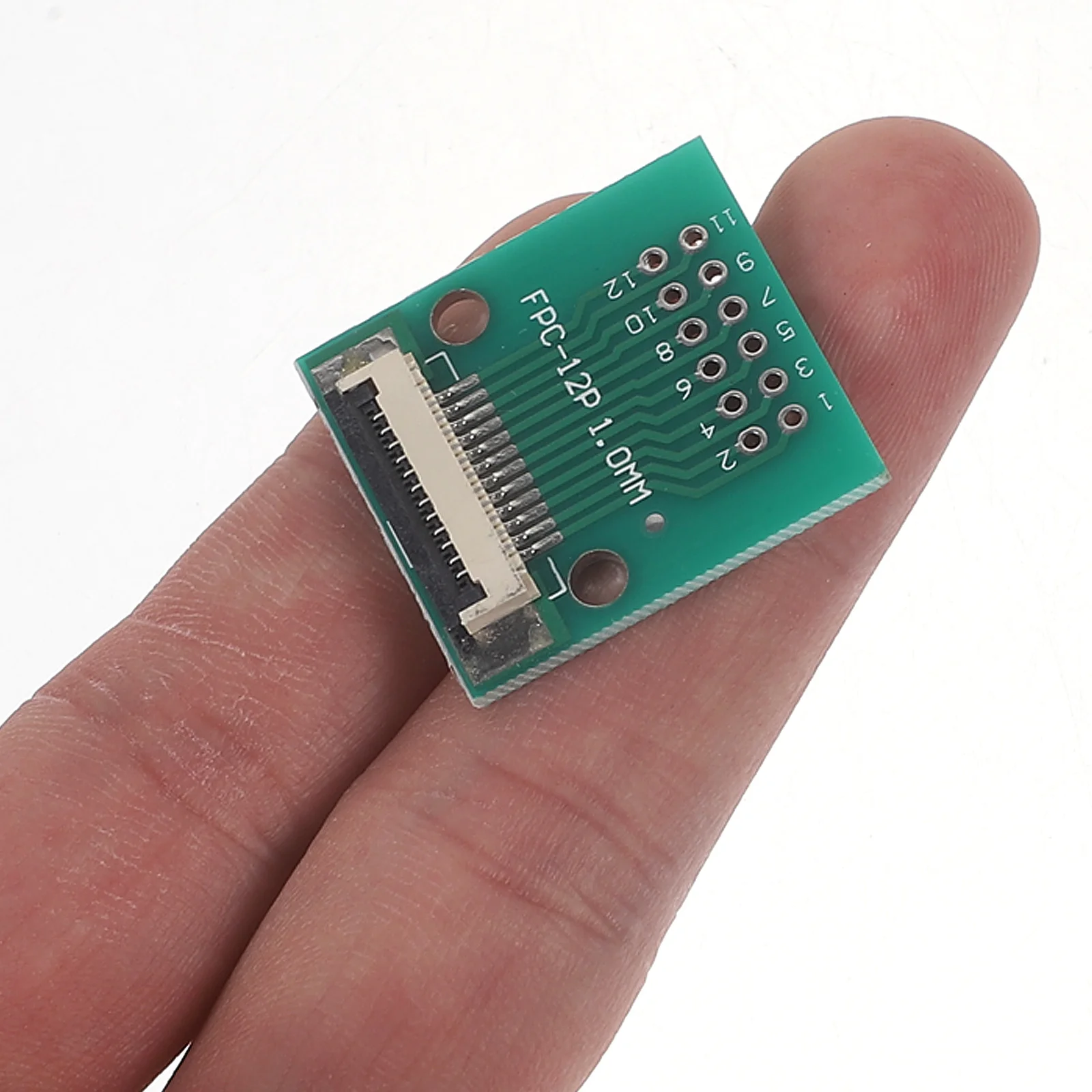 

FPC Board 12 Pin Connector Adapter Receptacle Support Module Connect Boards Flat Cable Converter Lightweight Compact Design