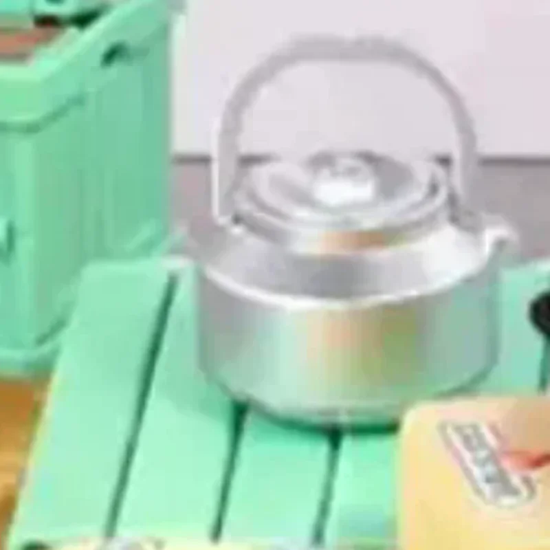 1:12 Dollhouse Miniature Camping Picnic Set Folding Chair Gas Stoves Model Decor Toy Doll House Accessories