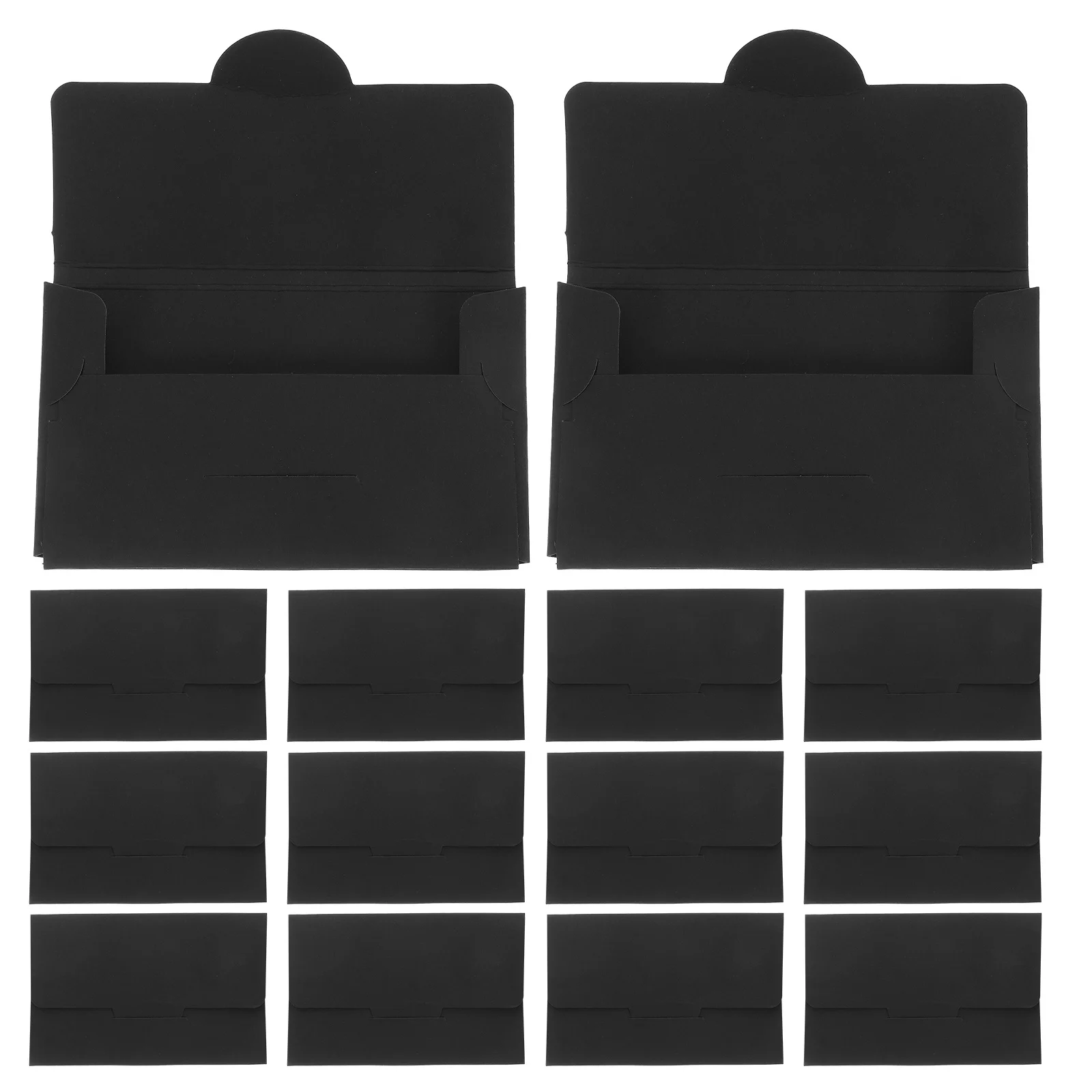 

50pcs Member Sleeves Key Holder Credit Card Protectors For Id Transit Cards Paper Card Case Multipurpose Storage