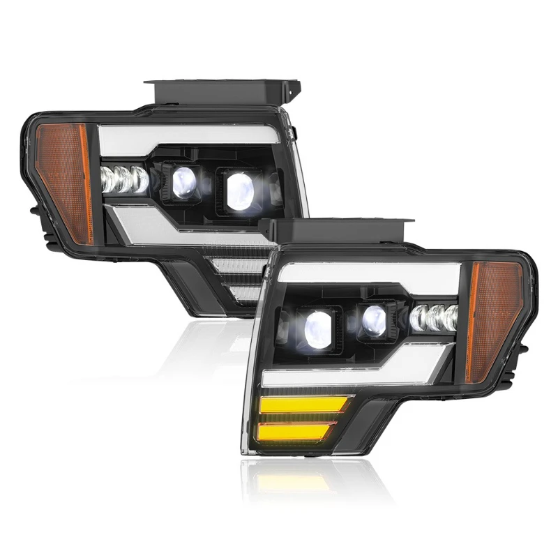 

120W is suitable for Ford pickup 07-14 F150 headlight assembly modified headlight LED headlight