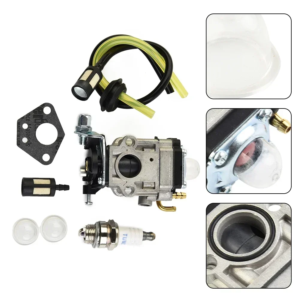 Imagem -02 - Kit de Carburador para Florabest Fbs 43 a1 Fbk b2 em Pbk a1 Pbs a1 Carburador Aparador de Cordas Peças Acessórios