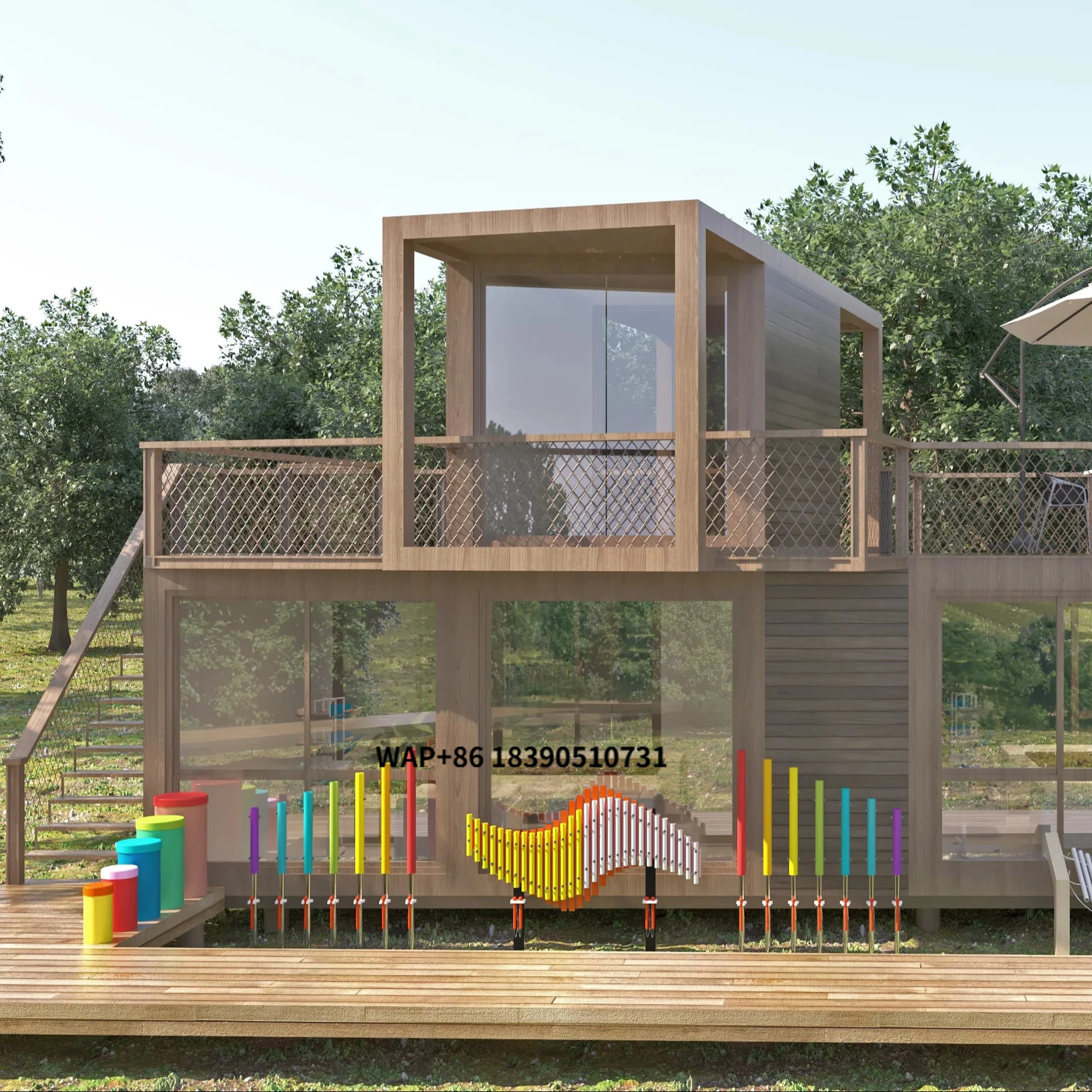 

Уличные детские игровые комплексы DEATS для городских пространств