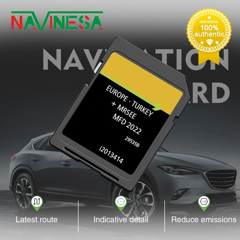 

Карта навигации MFD 2022 для Ford ECO Sport 2015-2017 годов, SD-карта, покрытие для карты навигации, карты Европы, Ирландия, Германия, Латвия, Италия