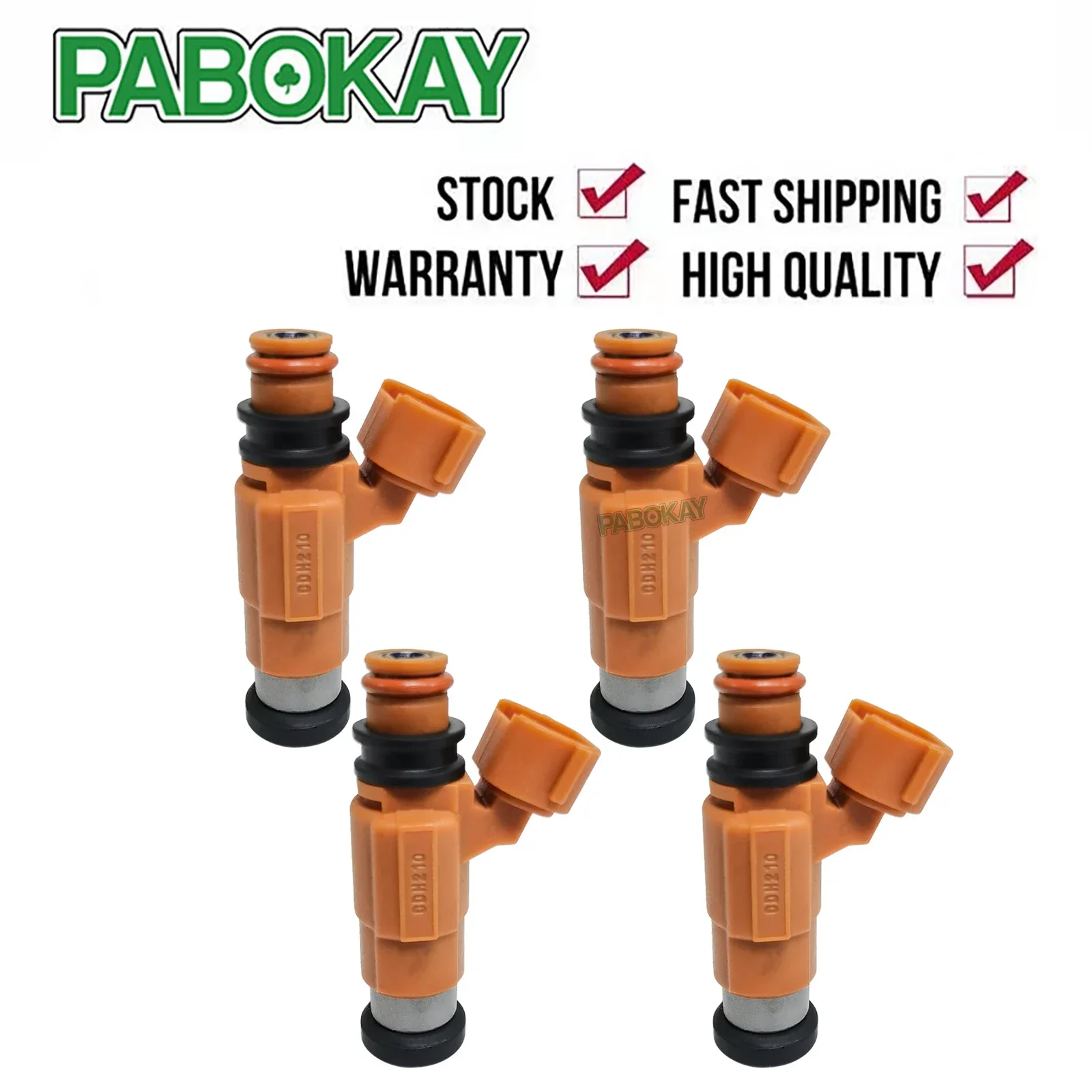 

4 pieces X Fuel Injectors For Chrysler Dodge Mitsubishi 3.0L Chevrolet Suzuki 2.0L FJ344 CDH210 91174472 15710-65D00 MD319791