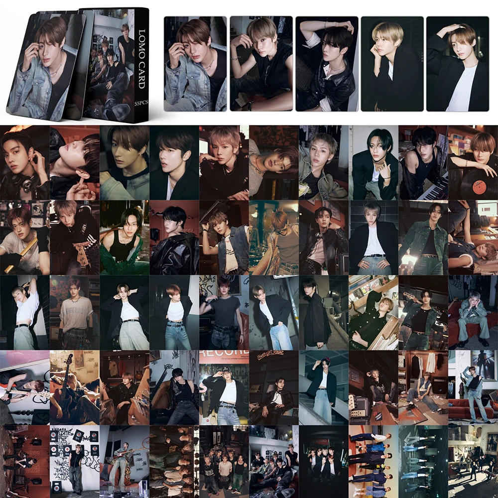 Album photo Kpop RIIZE, Get A JEDruo Card, Photo Photocard, Nouveautés, GérGift, 55Pcs, Set