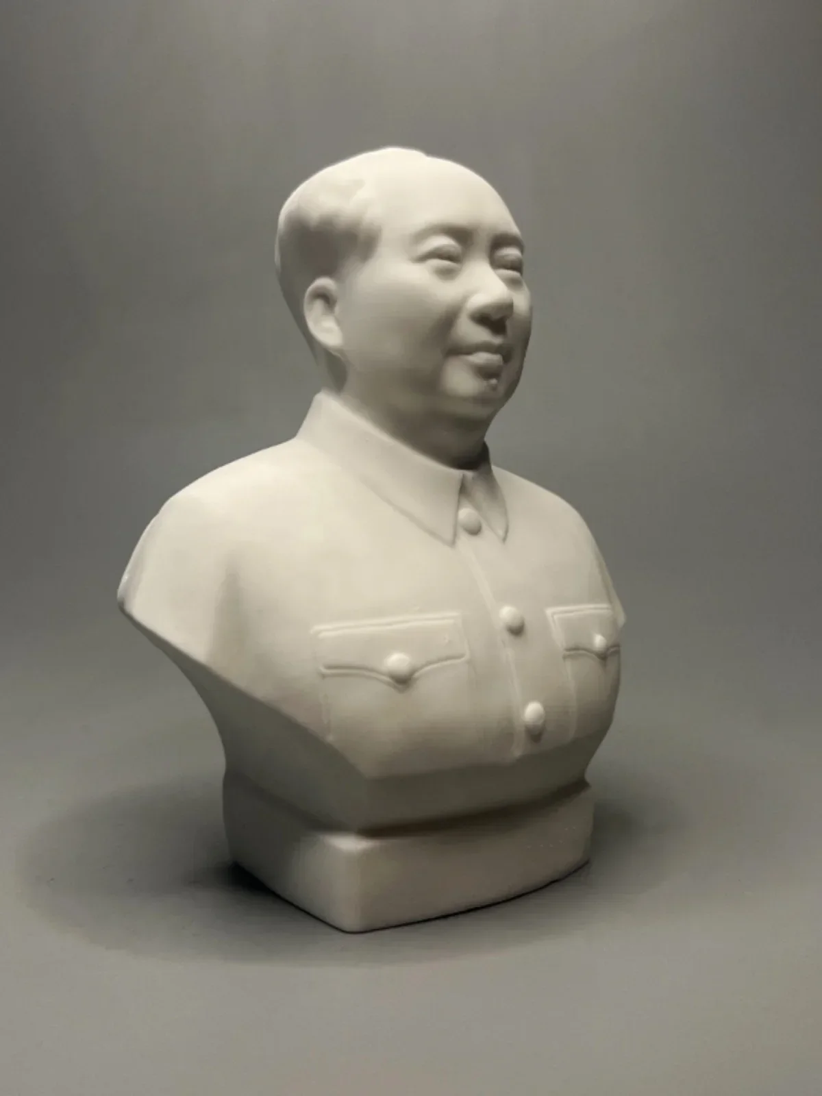 Chairman Mao Statue Mao Zedong Gypsum Great Figure Sculpture Home Office Study Desktop Decoration Ornaments