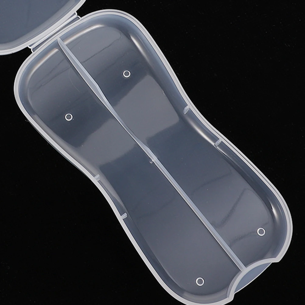 

5 шт., ящик для хранения ложки, вилки, компактный контейнер для столовых приборов, столовые приборы для кормления младенцев, прозрачный органайзер для путешествий для детской посуды,