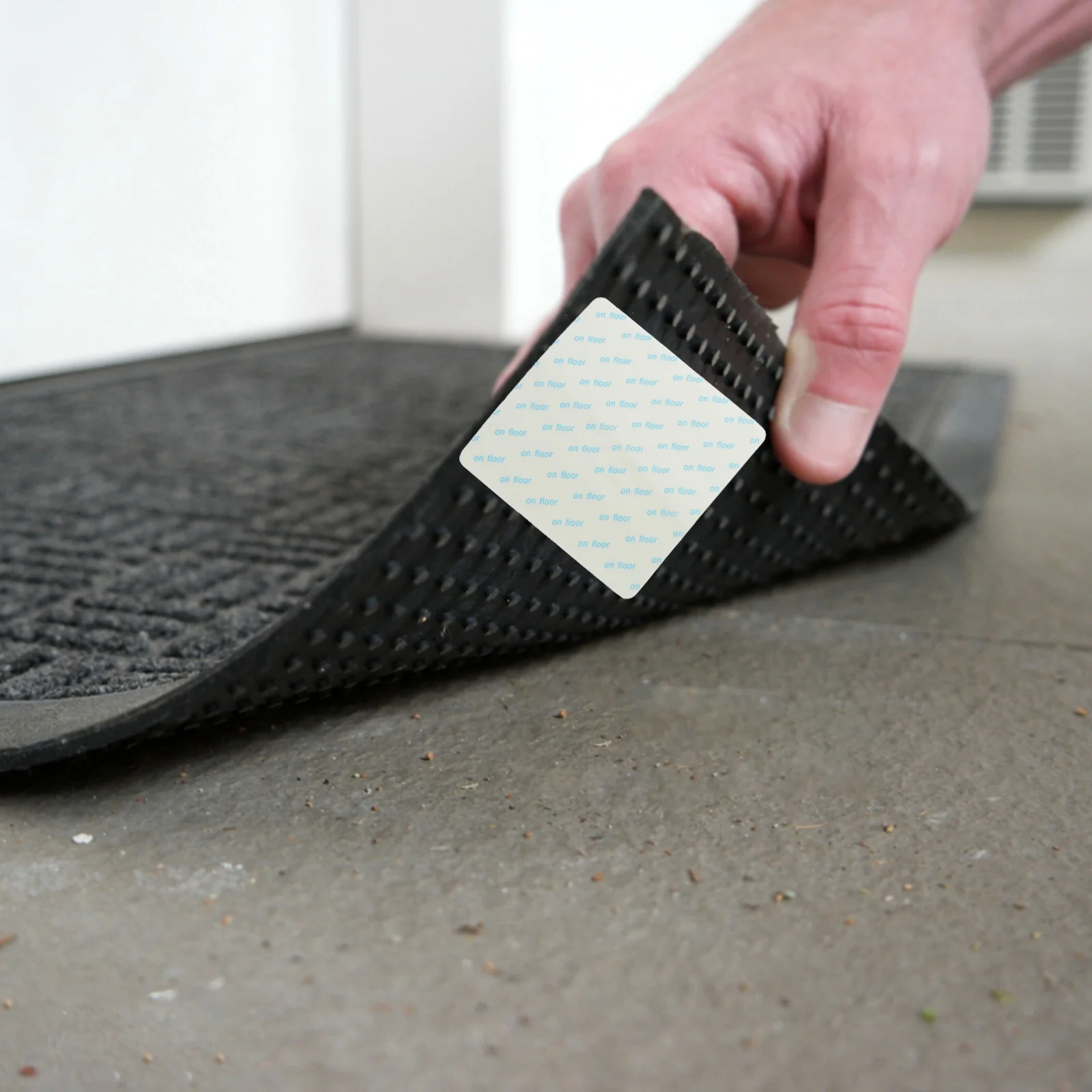 

8Pcs Strong Adhesive Tape Double Sided Carpet Gripper for Indoor Outdoor Rugs Easy to Apply and Remove