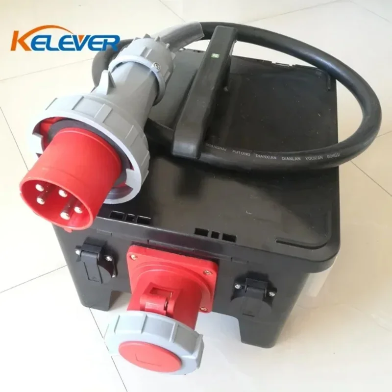 factory price 63A 3 phase stage portable power distribution box