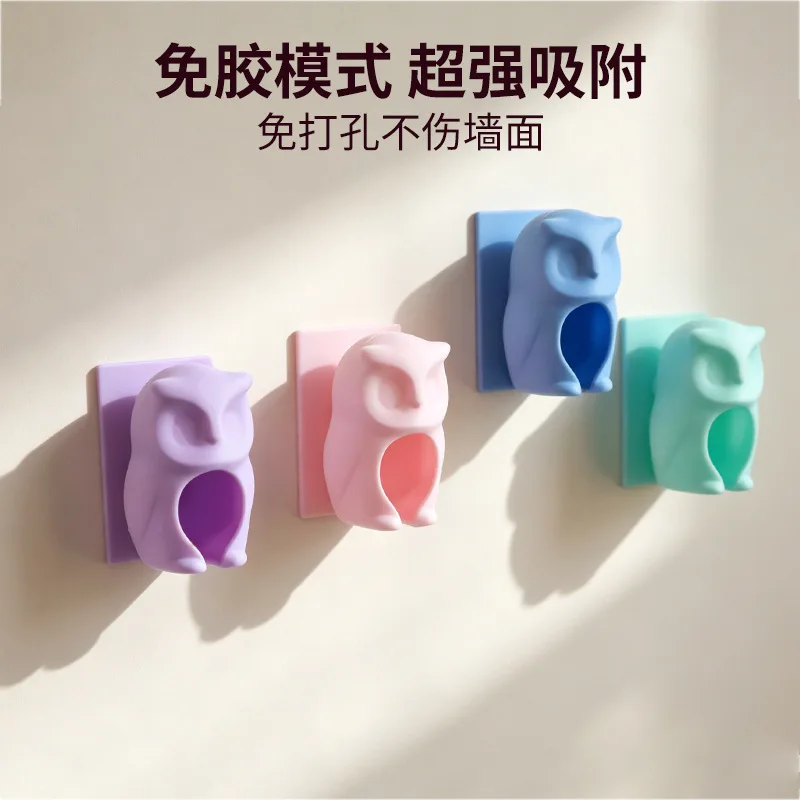 Convenient and Fast Toothbrush Holder Without Punching, Silicone Wall-mounted Toothbrush Storage Bracket