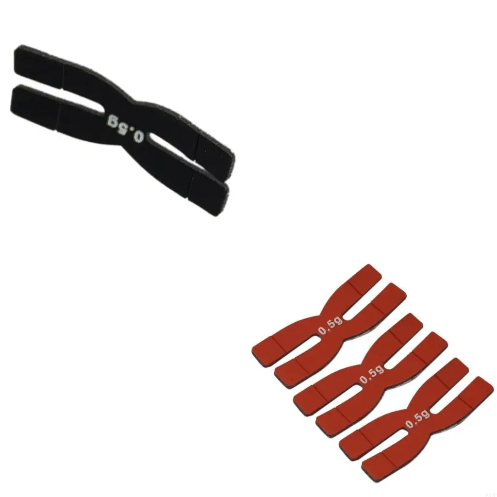 

3Pcs Badminton Racket Weight 0.5gRacket Head Balance Strips Silicone Balance Bar