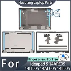 Nuove Cover per Laptop per Ideapad 5 14 are05 14 itl05 14 alc05 14 iil05 Cover posteriore LCD cornice cerniera copertura parti del Laptop sostituire