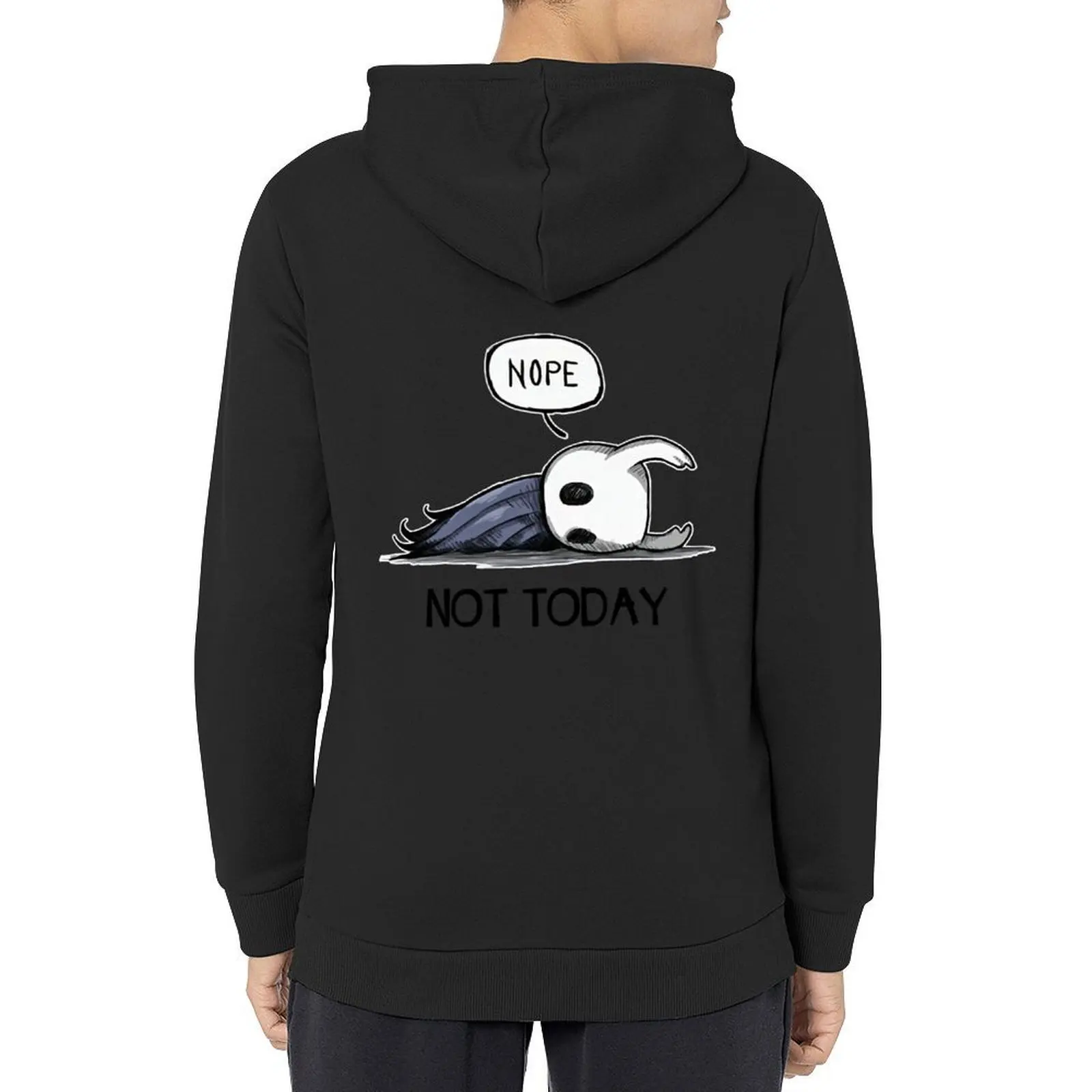

Hollow Knight Nope Not Today Hoodie autumn jacket men fashion men men's clothes mens clothes men's hoodies